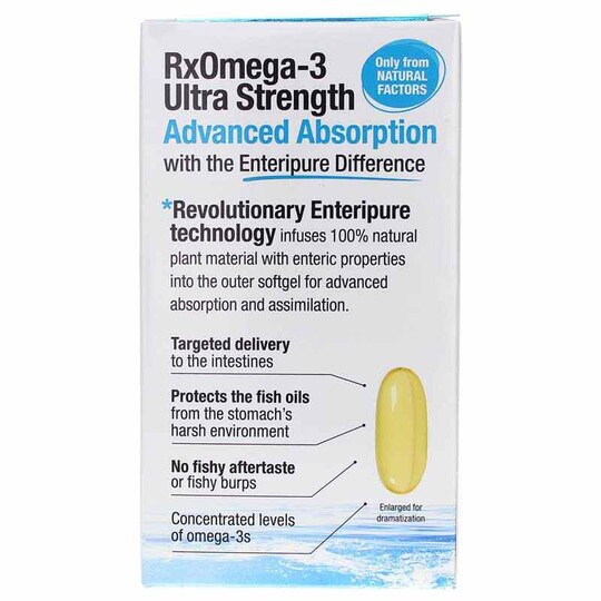 RxOmega-3 Ultra Strength, NF